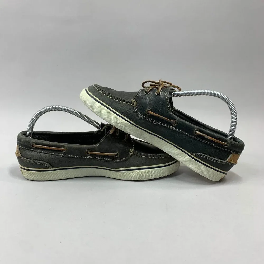 Cole Haan Men's Size 8.5 Green Leather Boat Shoes‎